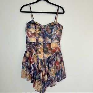 Cider Floral Printed Cami Dress